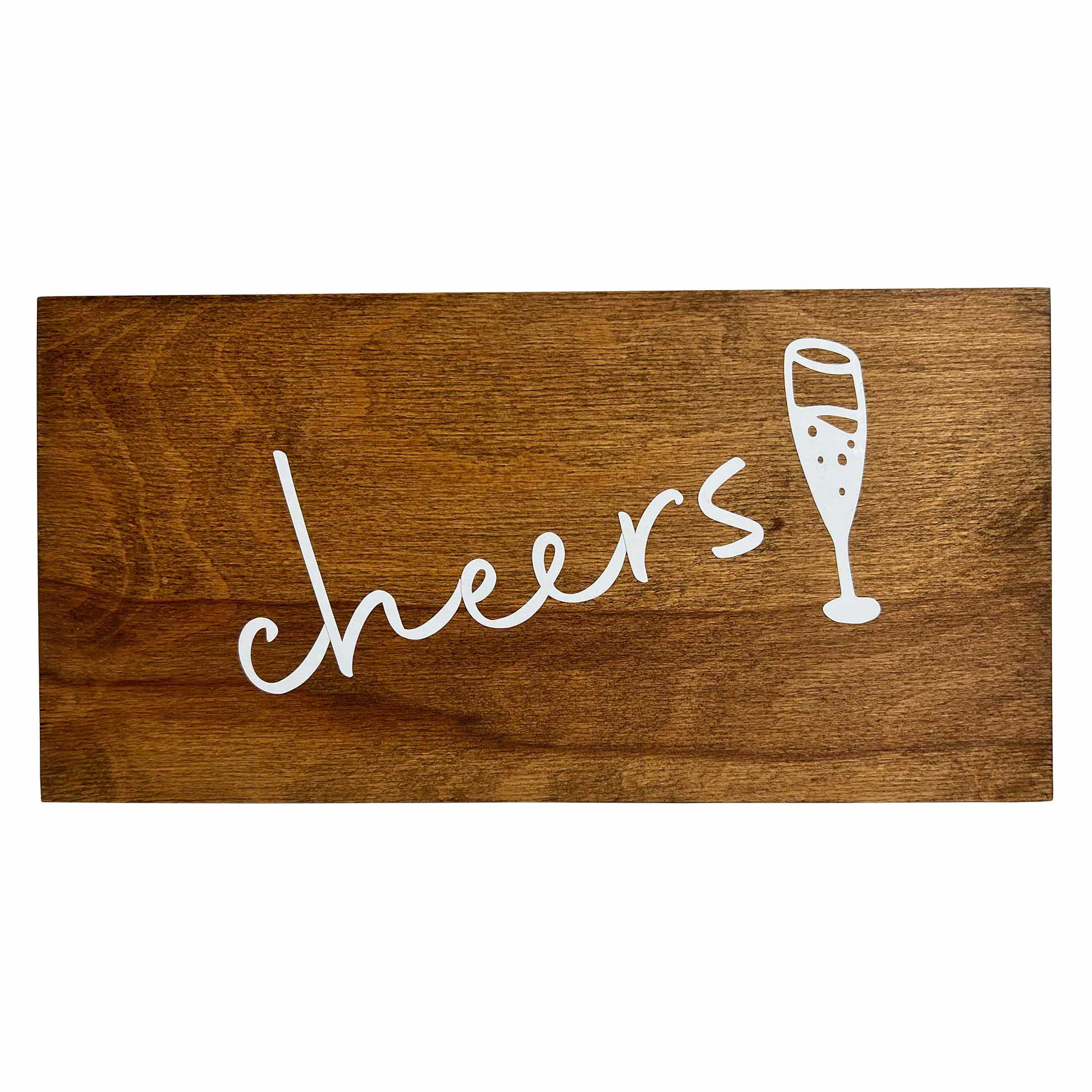 Schild: Cheers